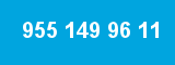955 149 96 11 955 149 96 11